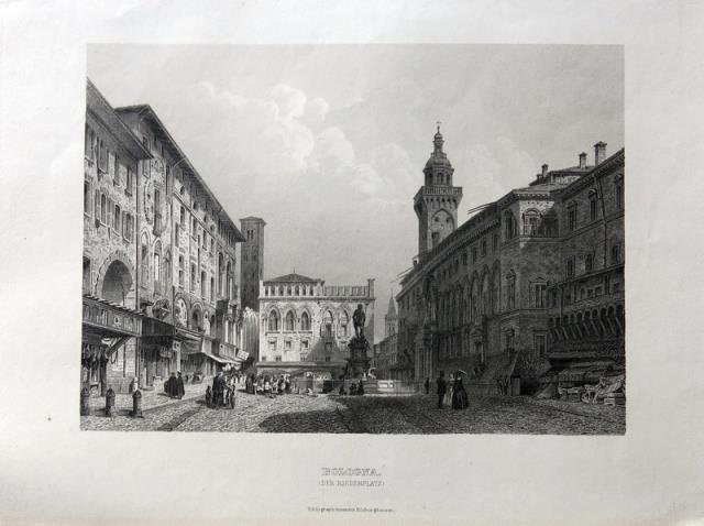 Bologna (Der Riesenplatz).