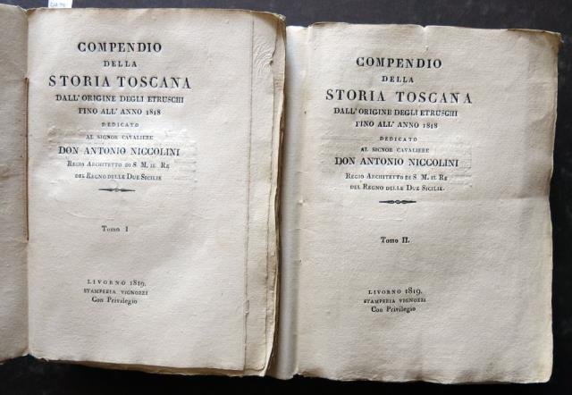 Compendio della Storia Toscana dall’origine degli Etruschi fino all’anno 1818. …
