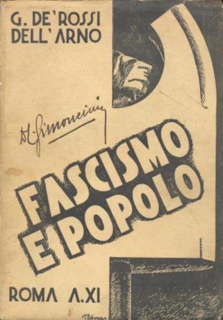 Fascismo e popolo.