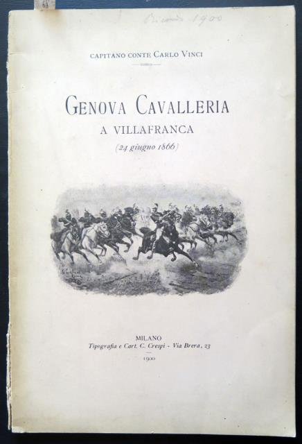 Genova Cavalleria a Villafranca (24 giugno 1866).