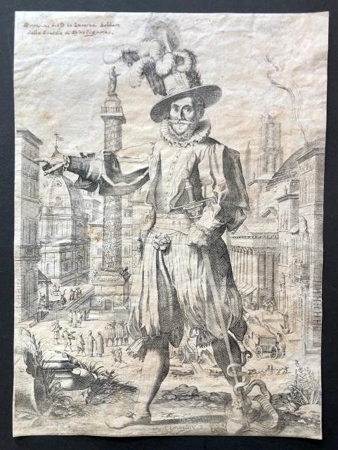 Giovanni Alto (Johann Alten, Ioannes Altus) in piedi sul colle …