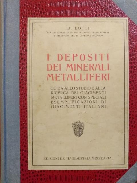 I depositi dei minerali metalliferi. Guida allo studio e alla …