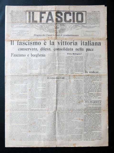 Il fascismo è la vittoria italiana.