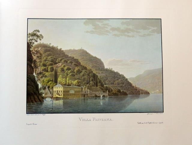 Il lago di Como. Voyage pittoresque au lac de Come.