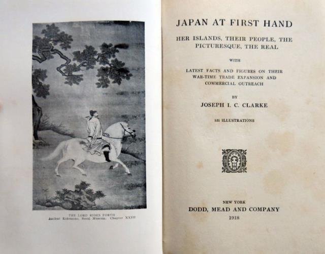 Japan at the first hand. Her islands, their people, the …