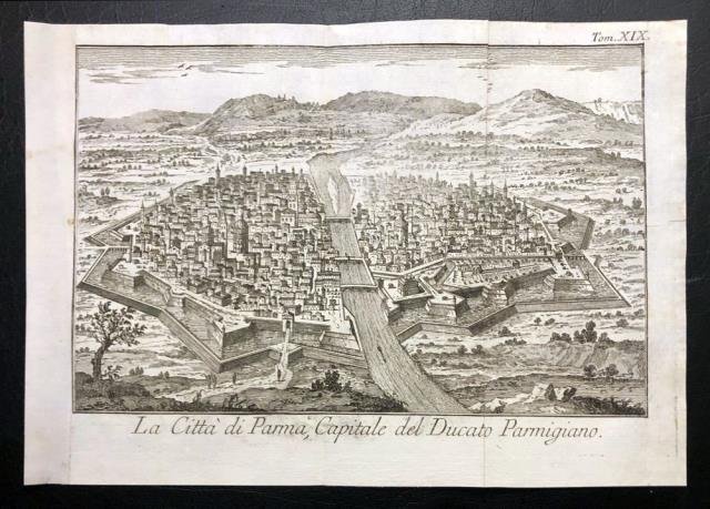 La Città di Parma Capitale del Ducato Parmigiano.
