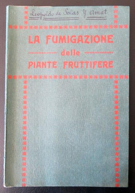 La fumigazione delle piante fruttifere.