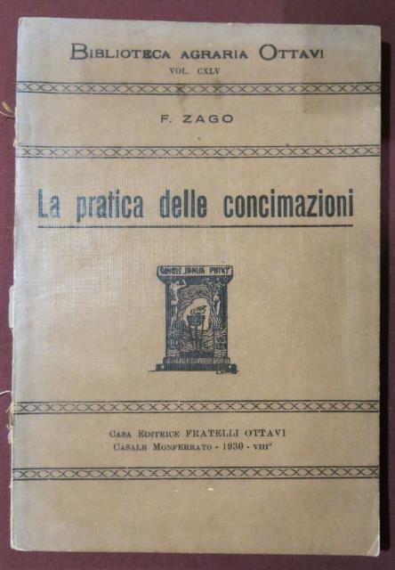 La pratica delle concimazioni.