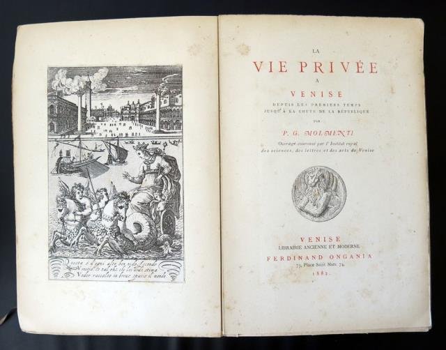 La vie privée a Venise depuis les premiers temps jusq’à …