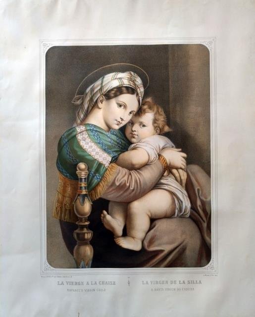 La Vierge à la Chaise. Raphael's Virgin Child / La …