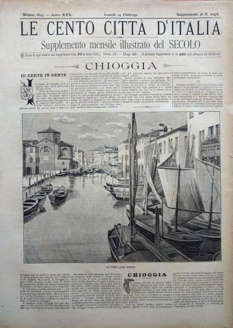 Le Cento Città d’Italia. Chioggia.