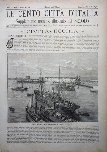 Le Cento Città d’Italia. Civitavecchia.