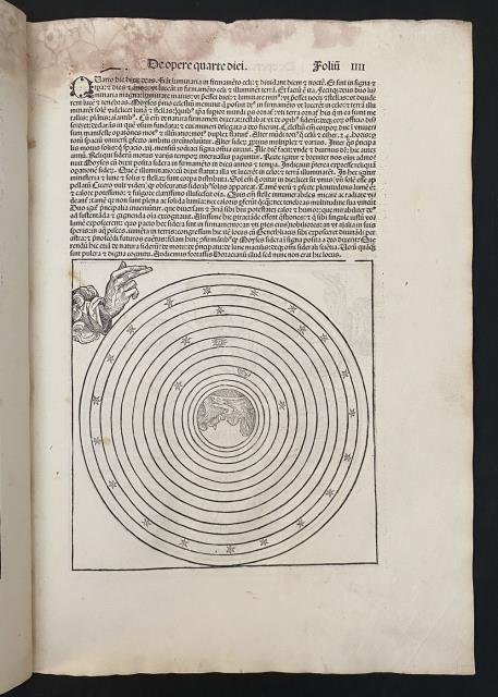 Liber Chronicarum. La creazione della natura. Dio Padre crea la …
