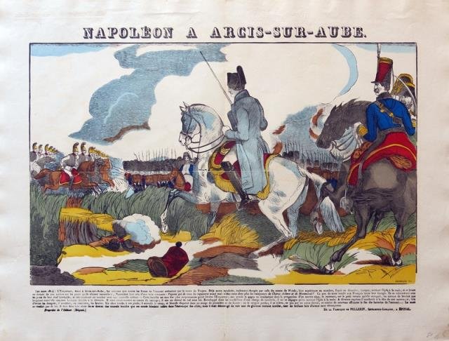 Napoleon a Arcis – sur - Aube.