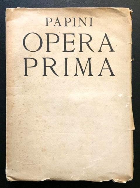 Opera prima. Venti poesie in rima e venti ragioni in …