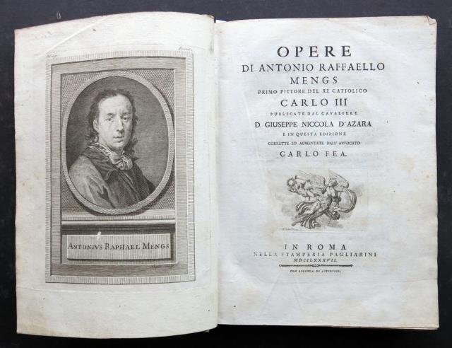 Opere di Antonio Raffaello Mengs primo pittore del Re Cattolico …