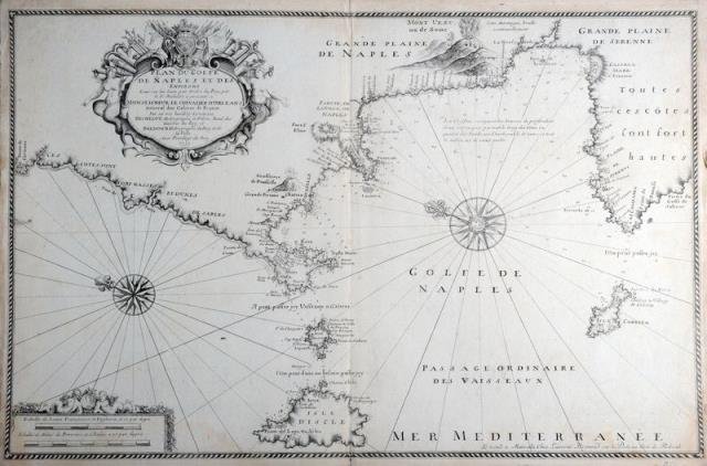 Plan du Golfe de Naples et des environs. Levé sur …