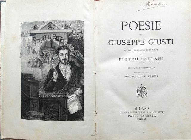 Poesie di Giuseppe Giusti annotate per uso dei non Toscani …