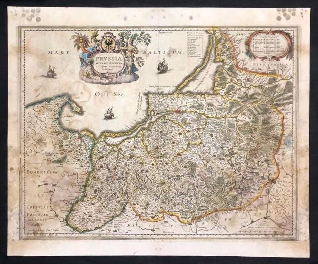Prussia Accurate Descripta a Gasparo Henneberg Erlichhensi.