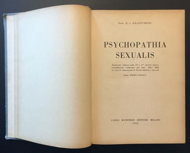 Psychopathia Sexualis.