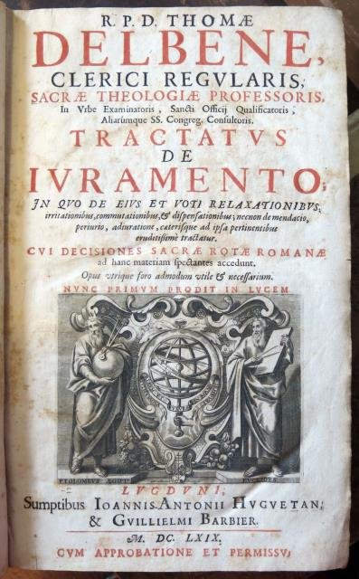 R. P. D. Thomae Del Bene Clerici Regularis, Sacrae Theologiae …