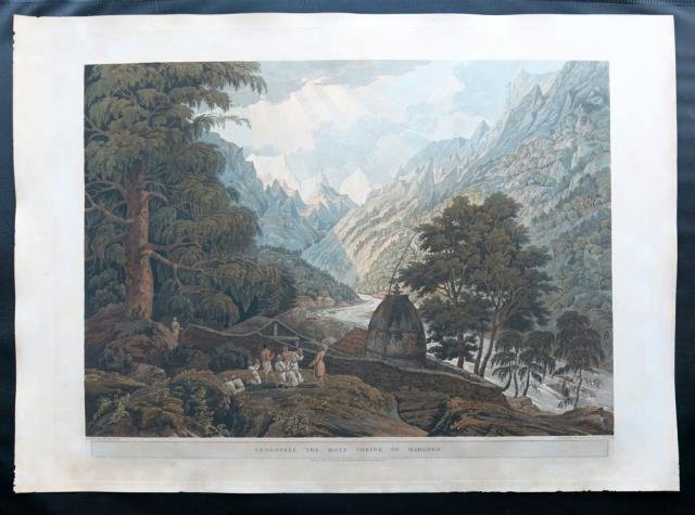 Views in the Himalaya Mountains (Viste sulle montagne dell’Himalaya). Tavola …