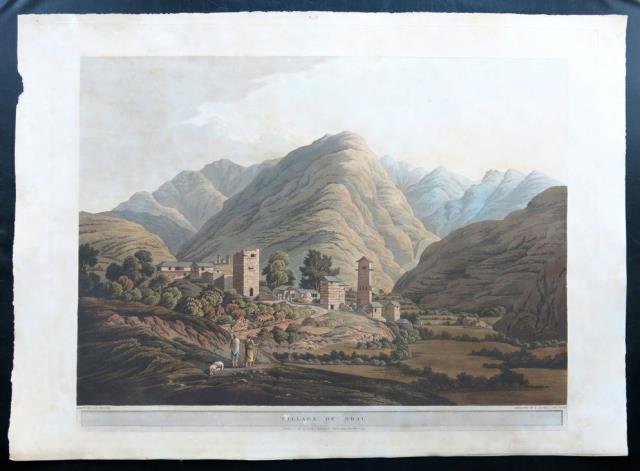Views in the Himalaya Mountains (Viste sulle montagne dell’Himalaya). Tavola …