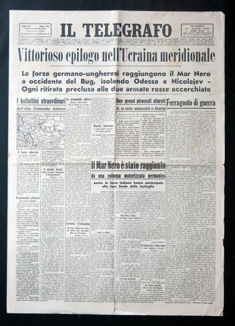 Vittorioso epilogo nell'Ucraina meridionale.