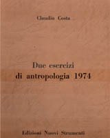 Due esercizi di antropologia