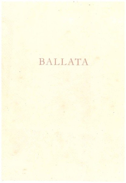 Ballata