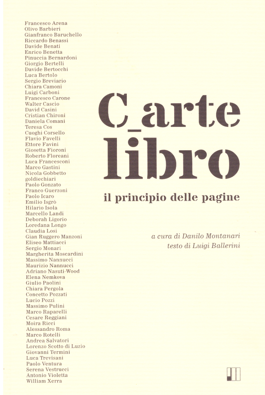 C_artelibro. Il principio delle pagine