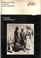 Fotografie e colonialismo/1 Rivista di storia e critica della fotografia