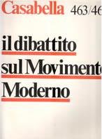 Il dibattito sul movimento moderno