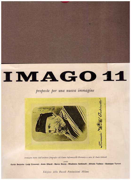 Imago 11. Proposte per una nuova immagine