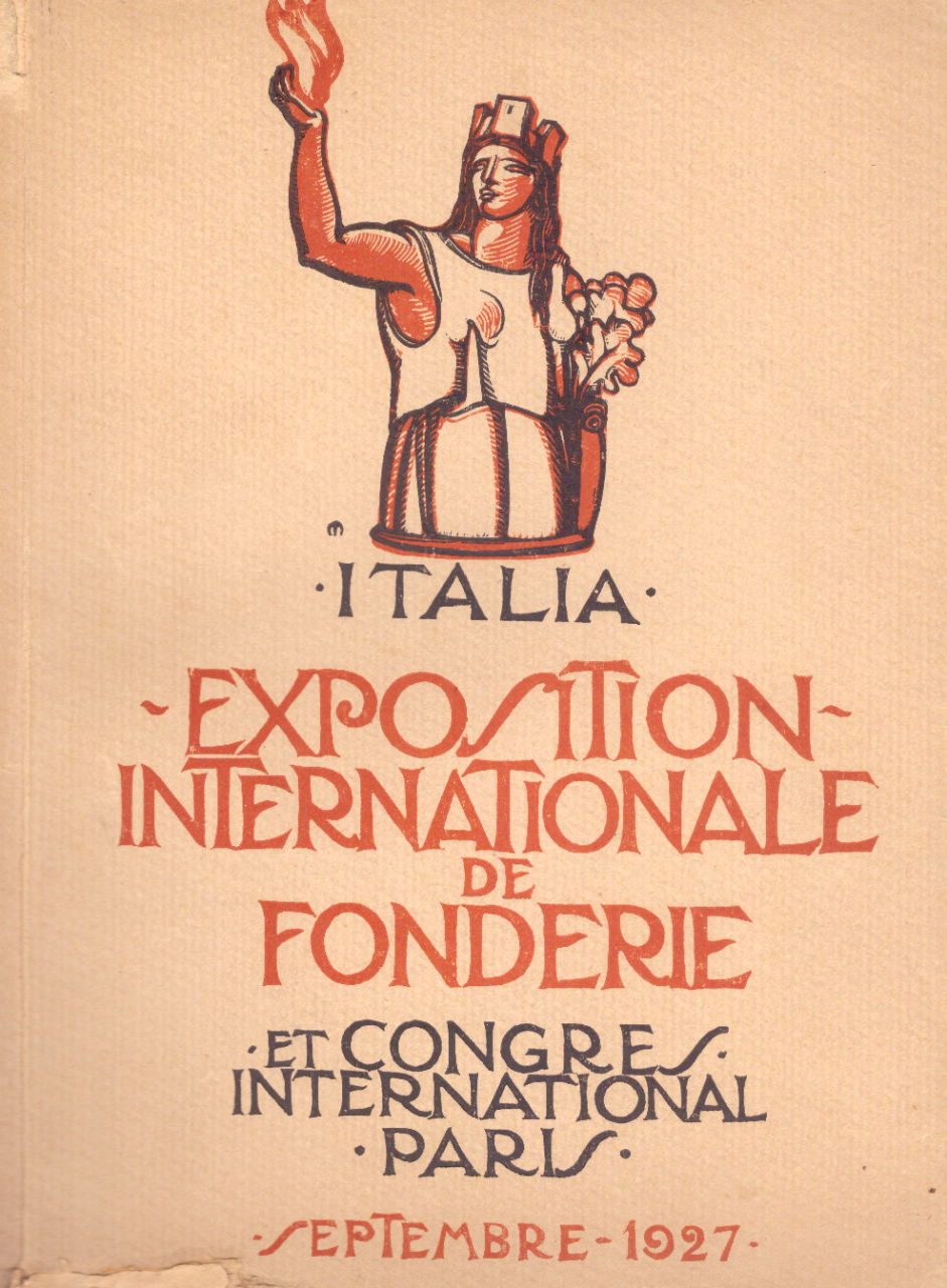 Italia. Exposition internationale de fonderie et congres international Paris | Immagine principale