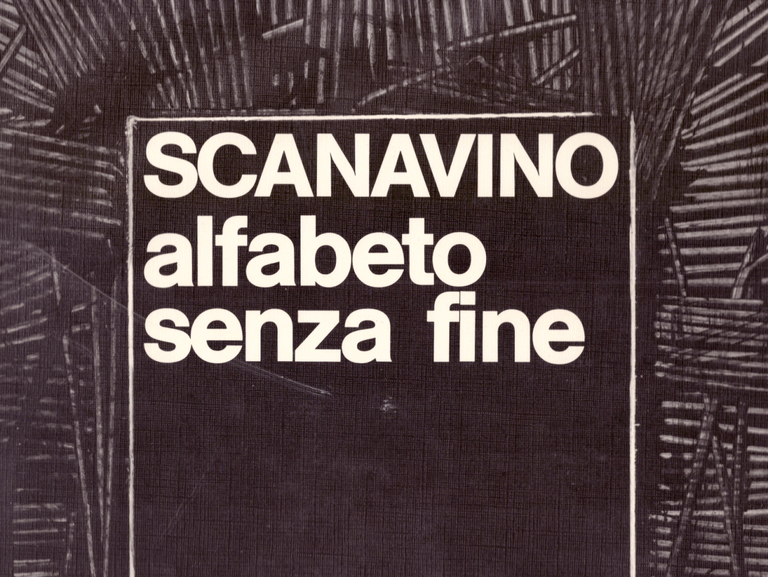 Scanavino Alfabeto senza fine