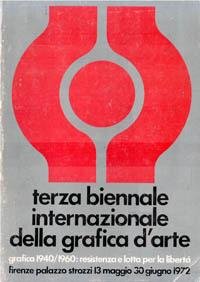 Terza biennale internazionale della grafica d'arte.