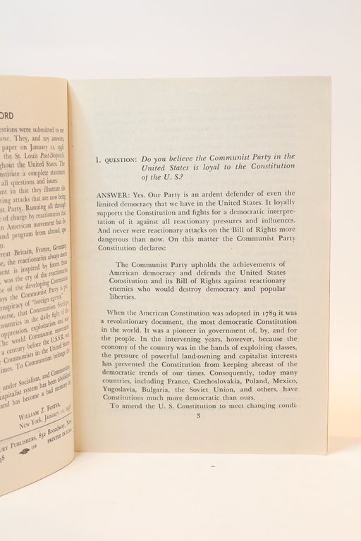 23 questions about the Communist party