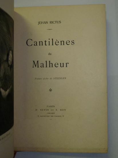 Cantilènes du malheur