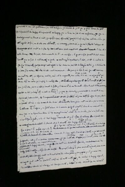 Le Paradoxe d'Aytré - Manuscrit original et tapuscrit complets