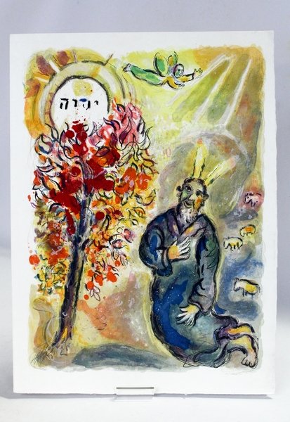 [Moïse et le buisson ardent] Then the Angel of the …