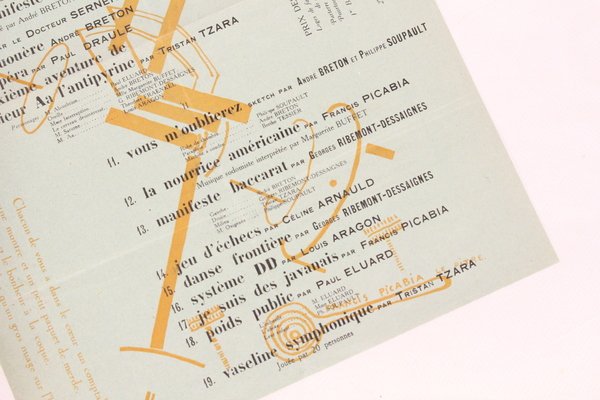 [Affiche Dada] Tract Dada - Festival Dada à la Salle …