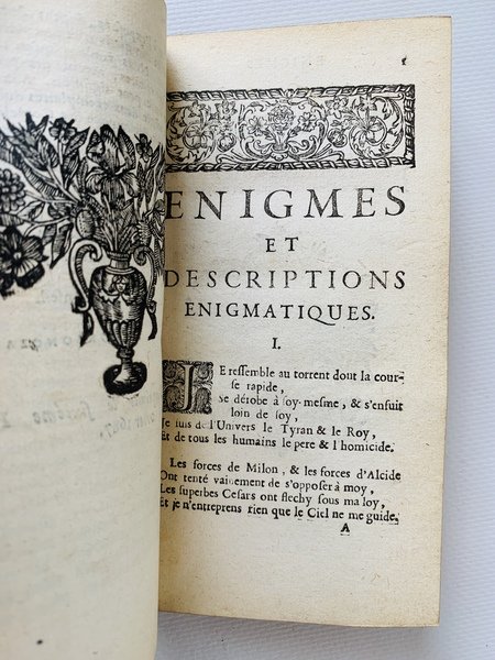 Recueil des enigmes de ce temps