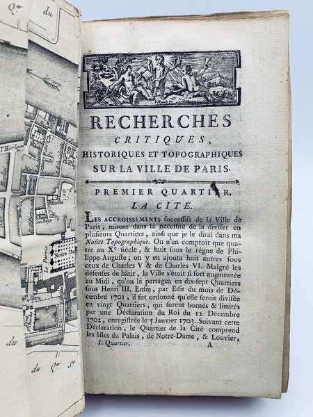 Recherches critiques, historiques et topographiques sur la ville de Paris, …