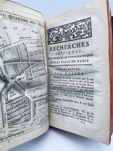 Recherches critiques, historiques et topographiques sur la ville de Paris, …