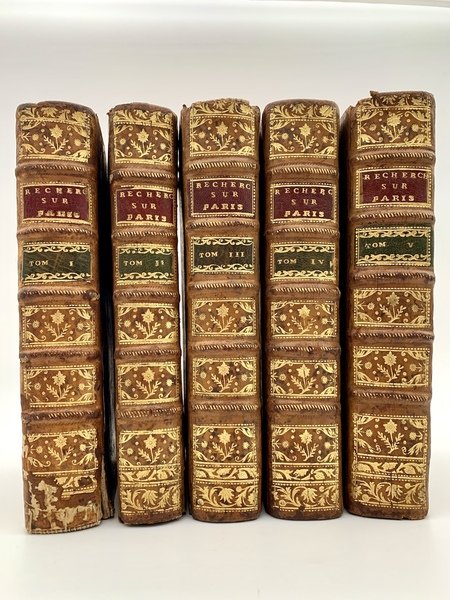 Recherches critiques, historiques et topographiques sur la ville de Paris, …