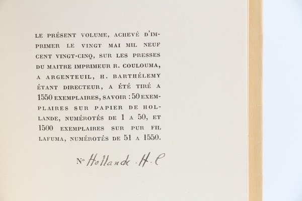 Lettres inédites d'Alfred de Vigny à Victor Hugo (1820-1831)