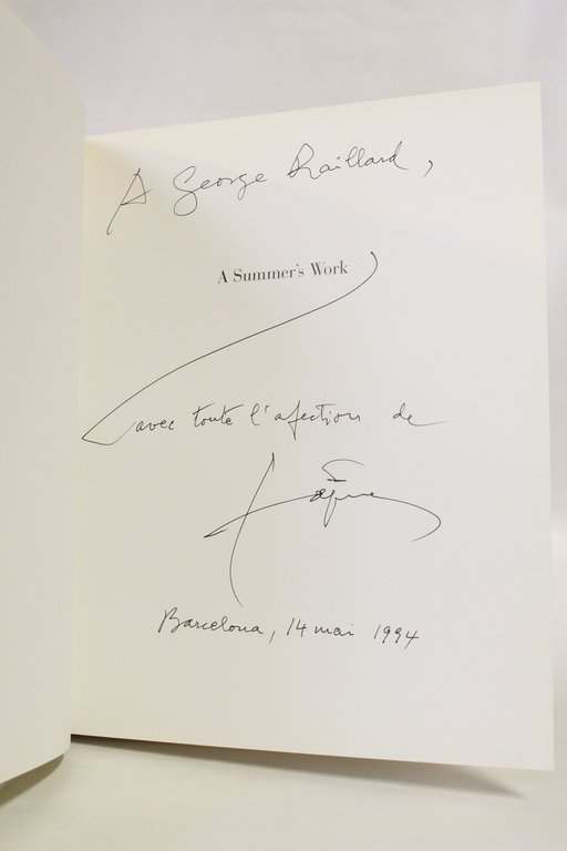 A summer's work 7 April - 7 May 1994