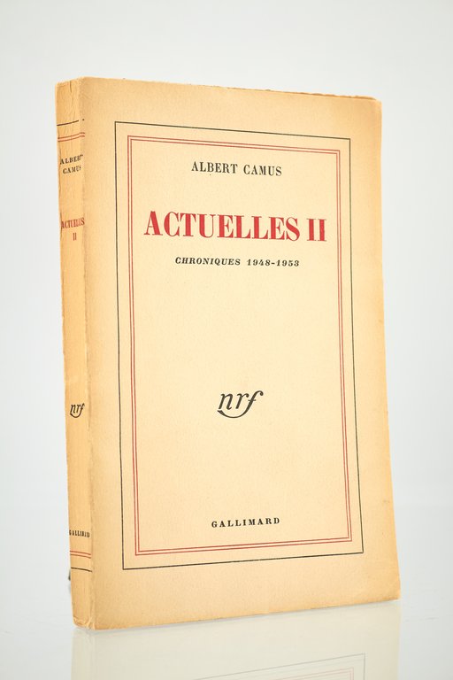 Actuelles II - Chroniques 1948-1953