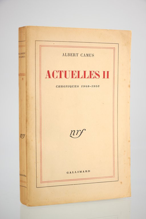 Actuelles II - Chroniques 1948-1953